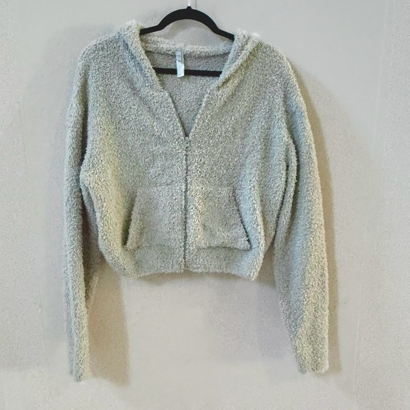 Skims Cozy Knit Bundle- Tank and Hoodie Full Zip Jacket. Sz Small - Picture 8 of 11